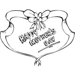 Coloring page: Mothers Day (Holidays and Special occasions) #129847 - Free Printable Coloring Pages