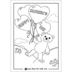 Coloring page: Mothers Day (Holidays and Special occasions) #129908 - Free Printable Coloring Pages