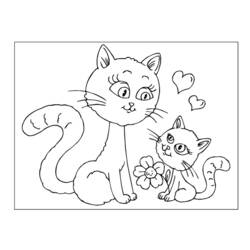 Coloring page: Mothers Day (Holidays and Special occasions) #129931 - Free Printable Coloring Pages
