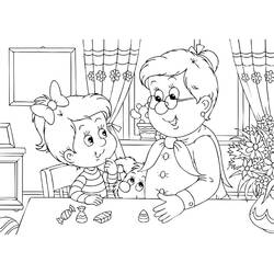 Coloring page: Mothers Day (Holidays and Special occasions) #129933 - Free Printable Coloring Pages