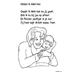 Coloring page: Mothers Day (Holidays and Special occasions) #129949 - Free Printable Coloring Pages