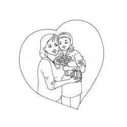 Coloring page: Mothers Day (Holidays and Special occasions) #129953 - Free Printable Coloring Pages