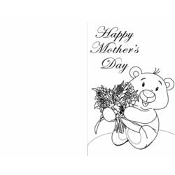 Coloring page: Mothers Day (Holidays and Special occasions) #129964 - Free Printable Coloring Pages