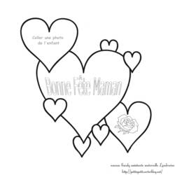 Coloring page: Mothers Day (Holidays and Special occasions) #129996 - Free Printable Coloring Pages