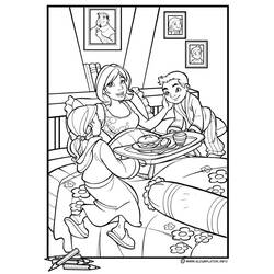 Coloring page: Mothers Day (Holidays and Special occasions) #130023 - Free Printable Coloring Pages