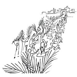 Coloring page: Palm Sunday (Holidays and Special occasions) #60314 - Printable coloring pages