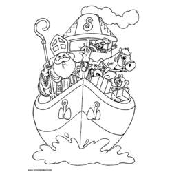 Coloring page: Saint Nicholas Day (Holidays and Special occasions) #59103 - Printable coloring pages