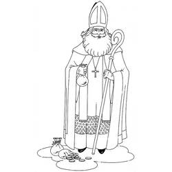 Coloring page: Saint Nicholas Day (Holidays and Special occasions) #59138 - Printable coloring pages
