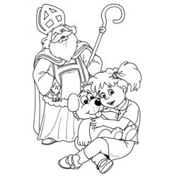 Coloring page: Saint Nicholas Day (Holidays and Special occasions) #59163 - Free Printable Coloring Pages