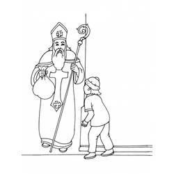 Coloring page: Saint Nicholas Day (Holidays and Special occasions) #59218 - Free Printable Coloring Pages