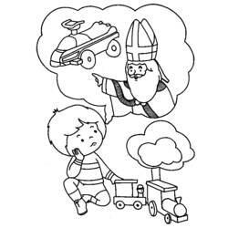 Coloring page: Saint Nicholas Day (Holidays and Special occasions) #59255 - Free Printable Coloring Pages