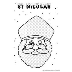 Coloring page: Saint Nicholas Day (Holidays and Special occasions) #59269 - Free Printable Coloring Pages