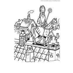 Coloring page: Saint Nicholas Day (Holidays and Special occasions) #59340 - Free Printable Coloring Pages