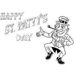 Coloring page: Saint Patrick Day (Holidays and Special occasions) #57956 - Free Printable Coloring Pages