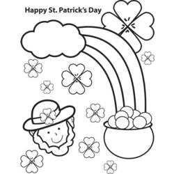 Coloring page: Saint Patrick Day (Holidays and Special occasions) #57964 - Printable coloring pages