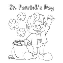Coloring page: Saint Patrick Day (Holidays and Special occasions) #57974 - Printable coloring pages
