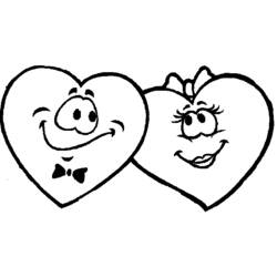 Coloring page: Valentine's Day (Holidays and Special occasions) #53971 - Printable coloring pages