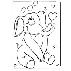 Coloring page: Valentine's Day (Holidays and Special occasions) #53978 - Free Printable Coloring Pages