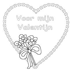 Coloring page: Valentine's Day (Holidays and Special occasions) #54018 - Free Printable Coloring Pages