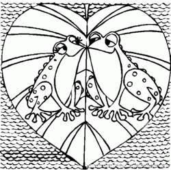 Coloring page: Valentine's Day (Holidays and Special occasions) #54033 - Free Printable Coloring Pages