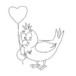 Coloring page: Valentine's Day (Holidays and Special occasions) #54040 - Free Printable Coloring Pages