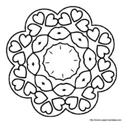 Coloring page: Valentine's Day (Holidays and Special occasions) #54060 - Free Printable Coloring Pages