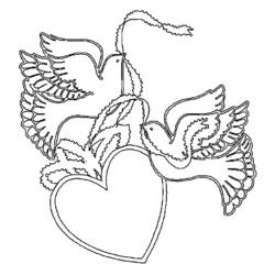 Coloring page: Valentine's Day (Holidays and Special occasions) #54067 - Free Printable Coloring Pages