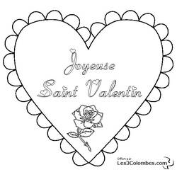 Coloring page: Valentine's Day (Holidays and Special occasions) #54075 - Printable coloring pages