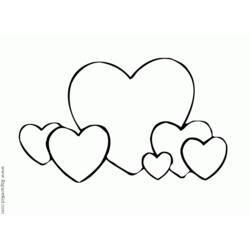 Coloring page: Valentine's Day (Holidays and Special occasions) #54081 - Printable coloring pages