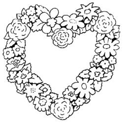 Coloring page: Valentine's Day (Holidays and Special occasions) #54110 - Free Printable Coloring Pages