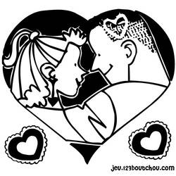 Coloring page: Valentine's Day (Holidays and Special occasions) #54111 - Free Printable Coloring Pages