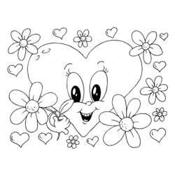 Coloring page: Valentine's Day (Holidays and Special occasions) #54128 - Free Printable Coloring Pages