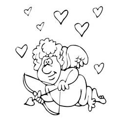 Coloring page: Valentine's Day (Holidays and Special occasions) #54147 - Free Printable Coloring Pages