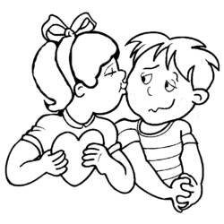 Coloring page: Valentine's Day (Holidays and Special occasions) #54151 - Free Printable Coloring Pages