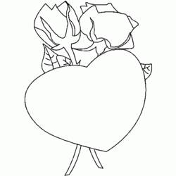 Coloring page: Valentine's Day (Holidays and Special occasions) #54152 - Free Printable Coloring Pages