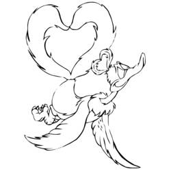 Coloring page: Valentine's Day (Holidays and Special occasions) #54214 - Free Printable Coloring Pages
