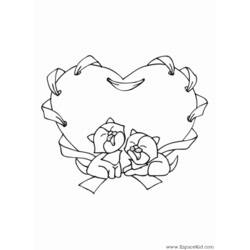 Coloring page: Valentine's Day (Holidays and Special occasions) #54223 - Free Printable Coloring Pages