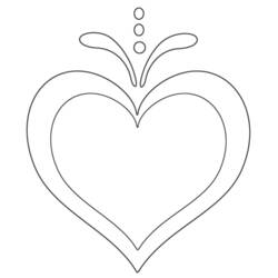 Coloring page: Valentine's Day (Holidays and Special occasions) #54258 - Free Printable Coloring Pages