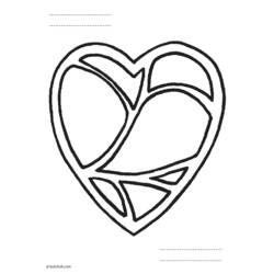 Coloring page: Valentine's Day (Holidays and Special occasions) #54314 - Free Printable Coloring Pages