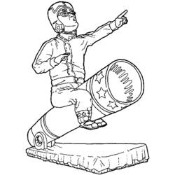Coloring page: Acrobat (Jobs) #87281 - Printable coloring pages