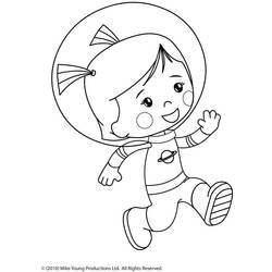 Coloring page: Astronaut (Jobs) #87593 - Printable coloring pages