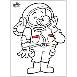 Coloring page: Astronaut (Jobs) #87603 - Free Printable Coloring Pages