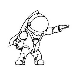 Coloring page: Astronaut (Jobs) #87608 - Printable Coloring Pages
