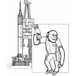 Coloring page: Astronaut (Jobs) #87624 - Free Printable Coloring Pages
