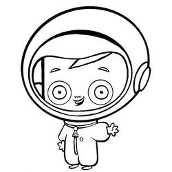 Coloring page: Astronaut (Jobs) #87705 - Printable Coloring Pages