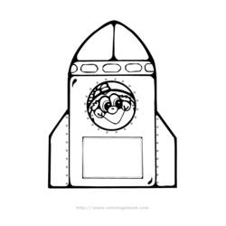 Coloring page: Astronaut (Jobs) #87837 - Free Printable Coloring Pages