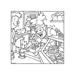 Coloring page: Baker (Jobs) #89896 - Printable coloring pages