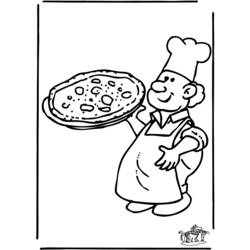Coloring page: Baker (Jobs) #89898 - Free Printable Coloring Pages