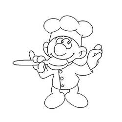 Coloring page: Baker (Jobs) #89903 - Free Printable Coloring Pages