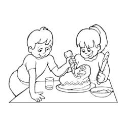 Coloring page: Baker (Jobs) #89958 - Free Printable Coloring Pages